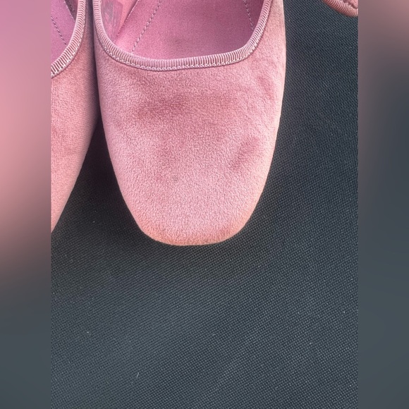 Zara, velvet, Mary Jane-style, ballet flats size 37 - Picture 2 of 8